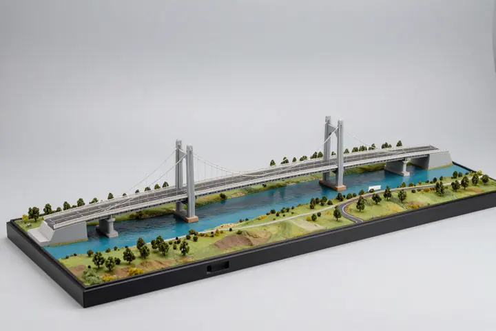 AI-generated illustrative engineering & infrastructure