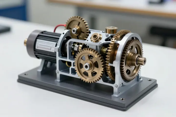 AI-generated illustrative working & demonstration